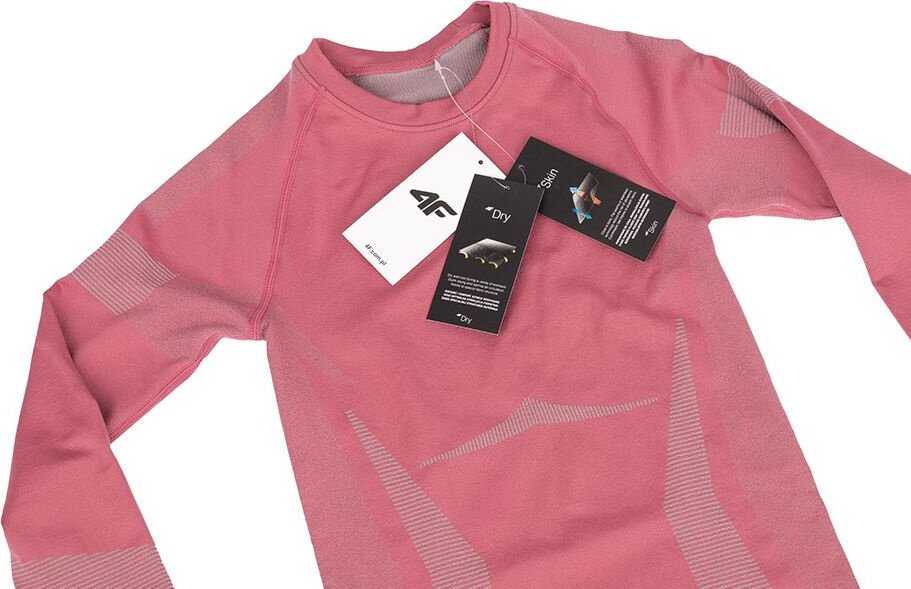Bluza termoaktywna damska 4F F113 tamsiai rožinė 4FAW23USEAF113 53S (XS/S)