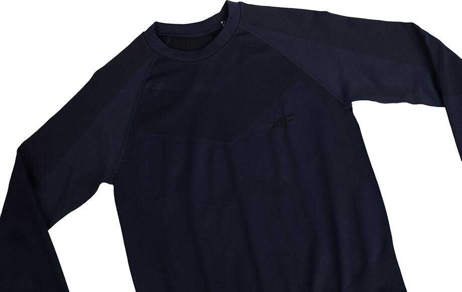 Bluza termoaktywna vyriška 4F M103 tamsiai mėlyna 4FAW23USEAM103 31S (L/XL)