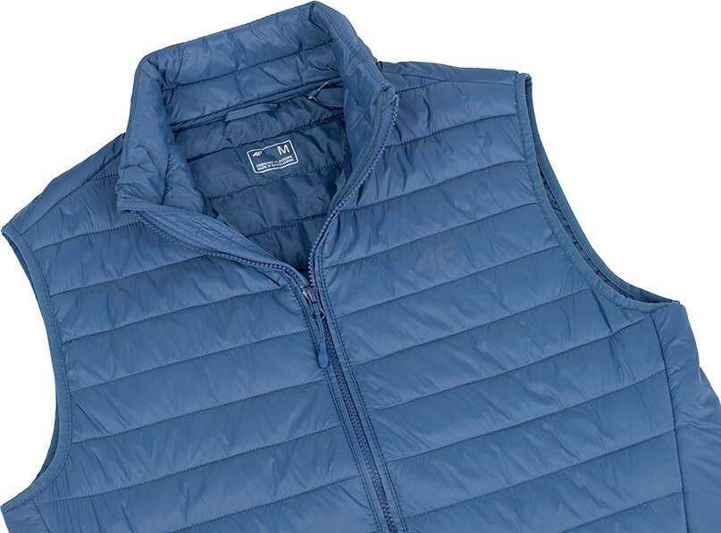 Kamizelka vyriška 4F M062 denim 4FAW23TVESM062 32S M