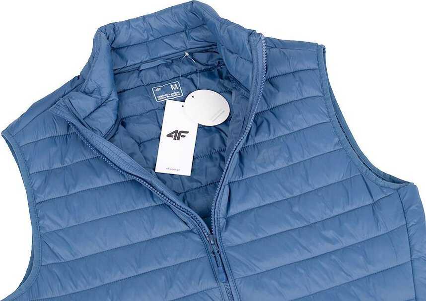 Kamizelka vyriška 4F M062 denim 4FAW23TVESM062 32S L