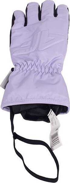 Moterims 4F FNK F099 slidinėjimo pirštinės šviesiai violetinė 4FAW23AFGLF099 52S (XL)