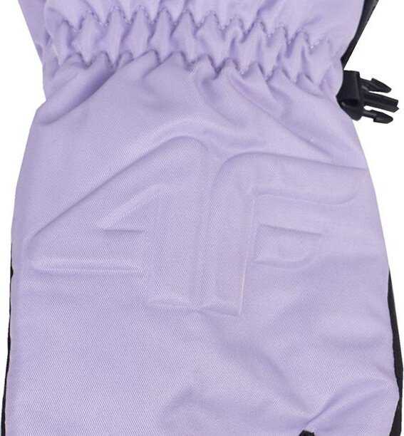 Moterims 4F FNK F099 slidinėjimo pirštinės šviesiai violetinė 4FAW23AFGLF099 52S (XL)