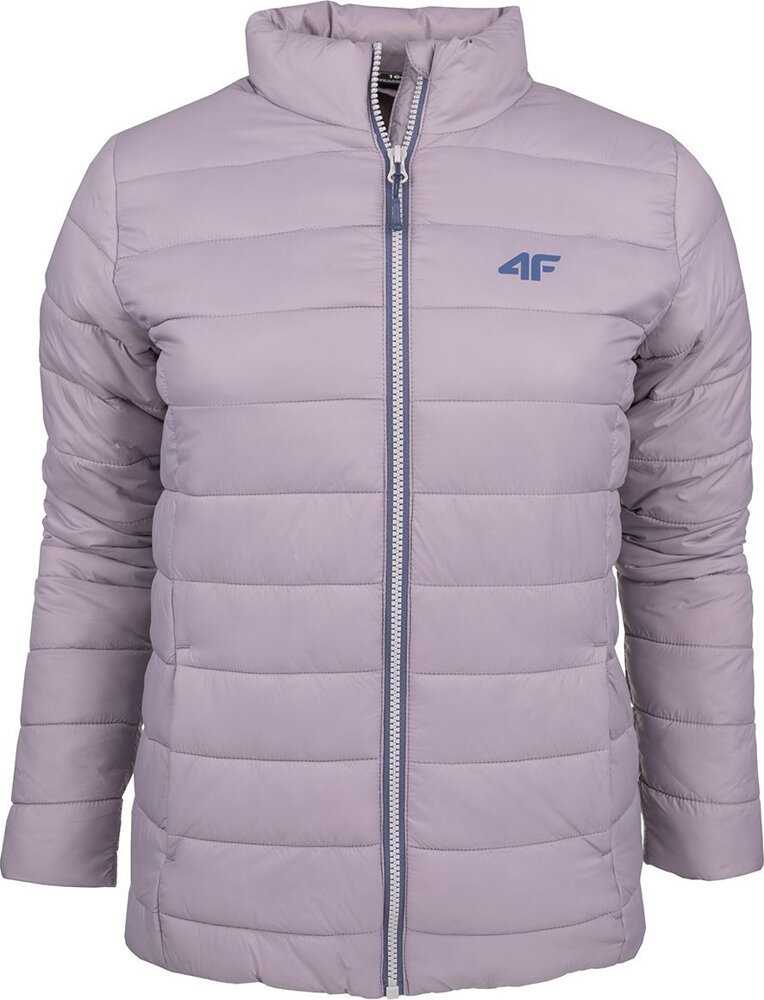 Striukė pikowana dla dziewczynki 4F jasny fiolet 4FJSS23TDJAF073 52S (122cm)