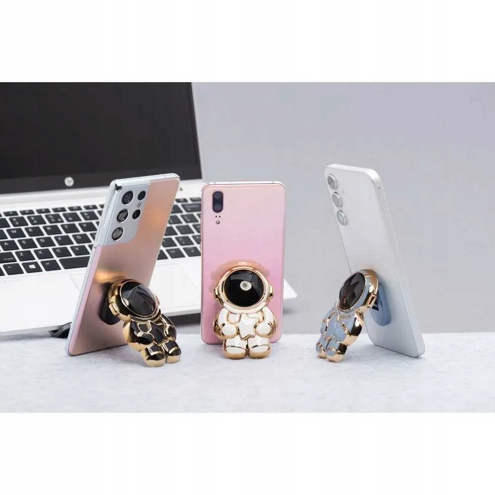 Oem Phone stand ASTRONAUT - stick-on - juodas