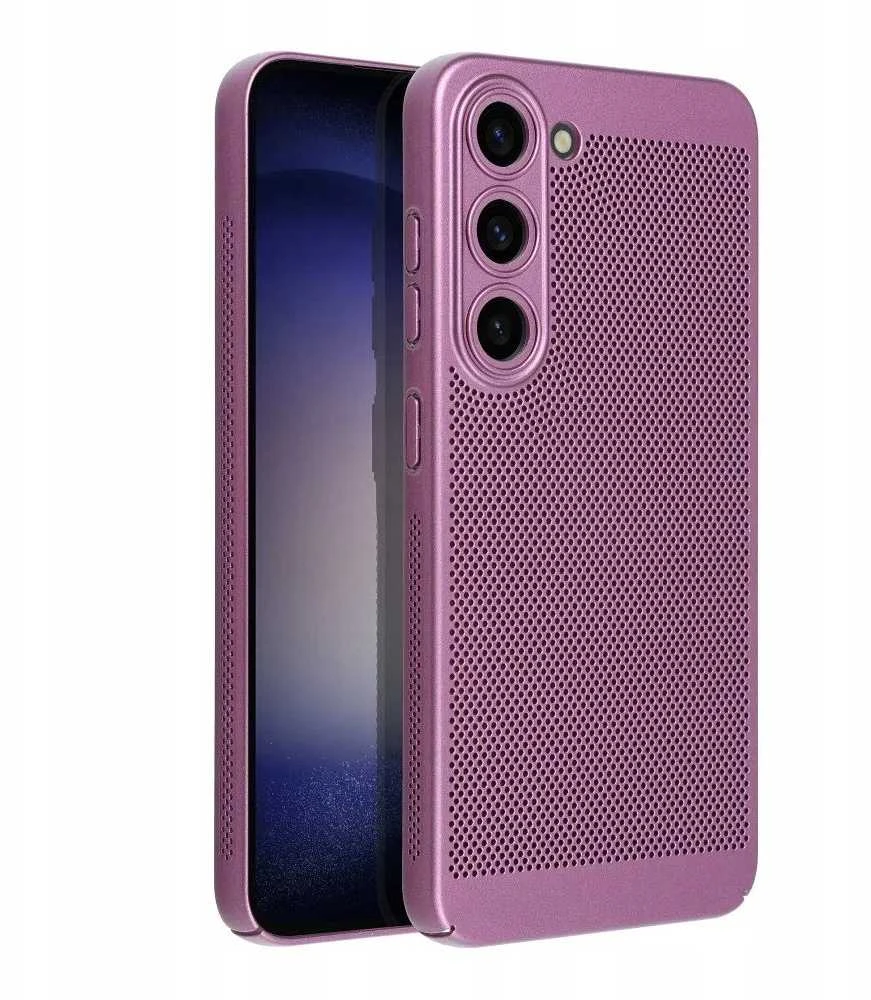 Oem BREEZY dėklas skirtas Samsung Galaxy S25 Edge violetinės spalvos
