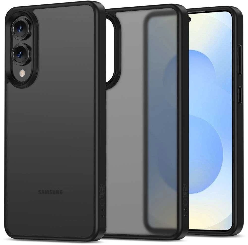 Dėklas „Tech-Protect Magmat Galaxy S25 Edge“ matinis juodas