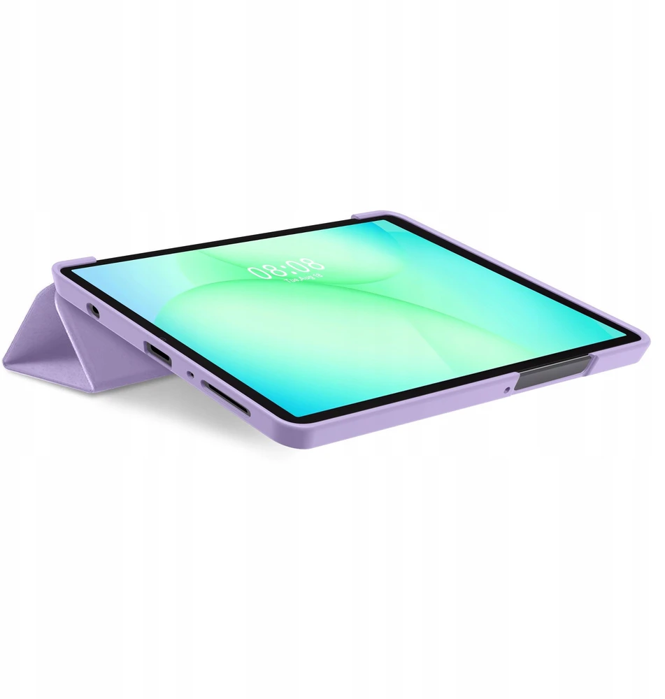 Tech Protect TechProtect SmartCase dėklas skirtas Samsung Galaxy Tab A9 / A11 8.7 X110 / X115 / X133 / X135 – violetinės spalvos