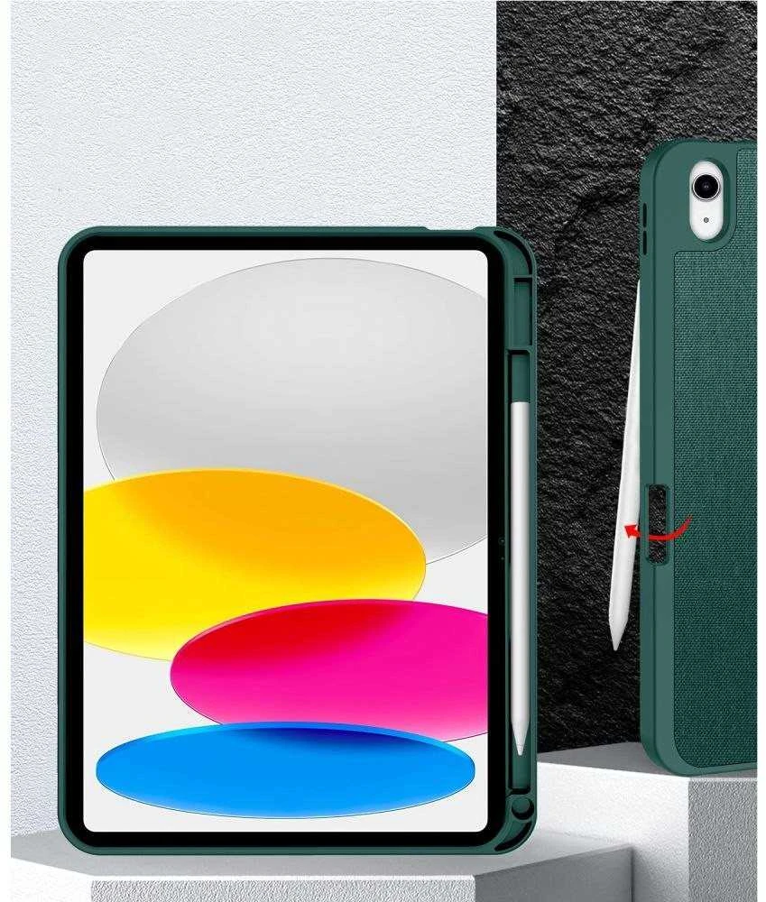 „Tech-Protect SC Pen Canvas“ dėklas iPad 10.9 colio planšetiniam kompiuteriui, 10 / 2022 / 11 colio planšetiniam kompiuteriui, 11 / 2025 - žalias