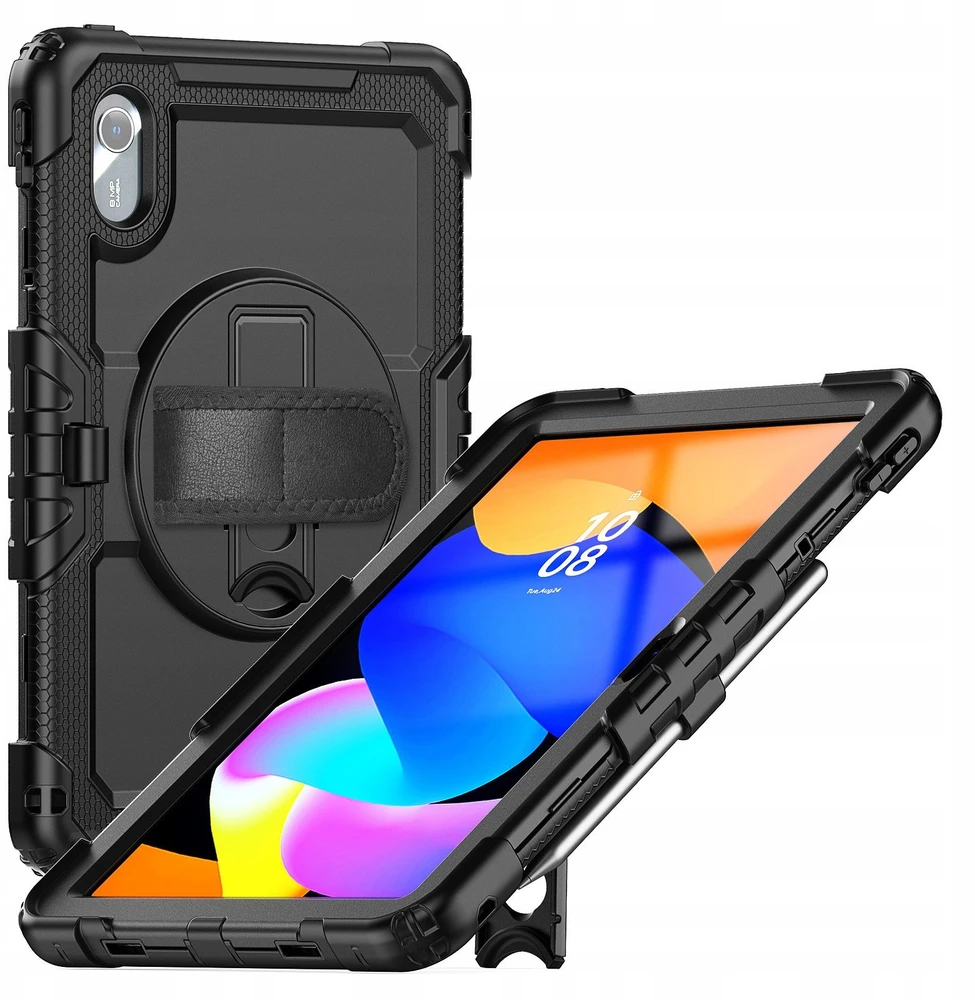 Tech-Protect Solid dėklas skirtas Lenovo Idea Tab 11.0 TB-336 – juodos spalvos
