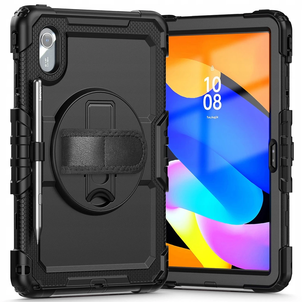 Tech-Protect Solid dėklas skirtas Lenovo Idea Tab 11.0 TB-336 – juodos spalvos