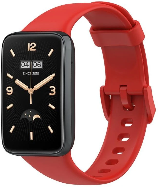 Telcon SILIKONINIS DIRŽELIS MI BAND 7 PRO/ M7 PRO (10). RAUDONAS