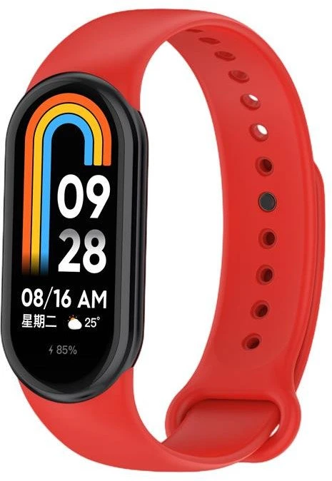 Telcon SILIKONINĖ APYRANKĖ MI BAND 8/M8 (6). RAUDONA
