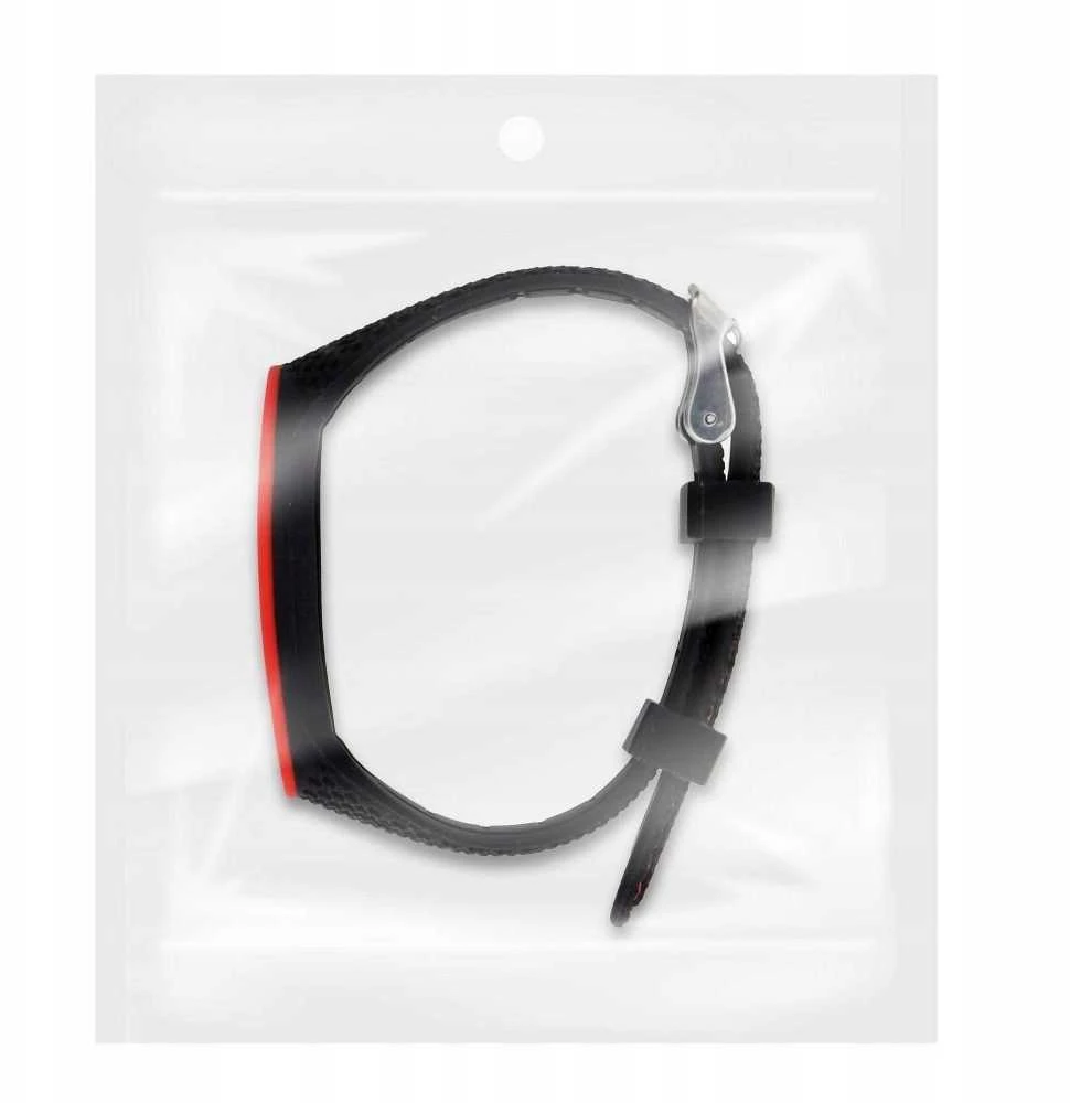 Oem Elastomer apyrankė LIFESTYLE skirta Xiaomi Mi Band 5 / 6 juodos spalvos (04)