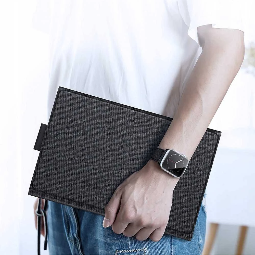 Dux Ducis dėklas su Bluetooth klaviatūra (TK Series) for Samsung Tab S9 - juodos spalvos