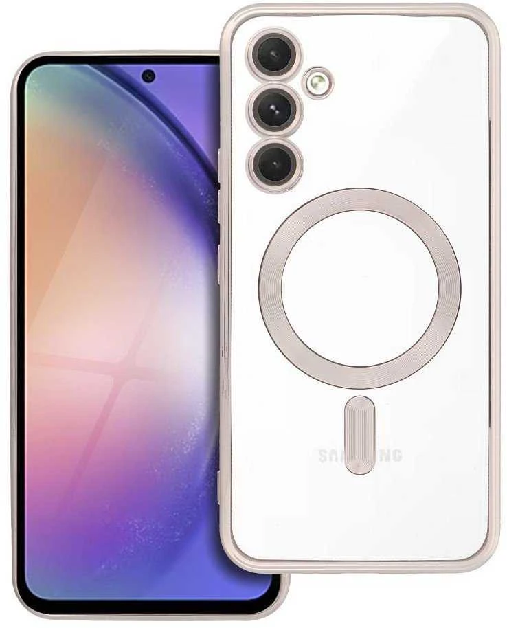4Kom ELECTRO MAG COVER dėklas, suderinamas su MagSafe, skirtas SAMSUNG A54 titano