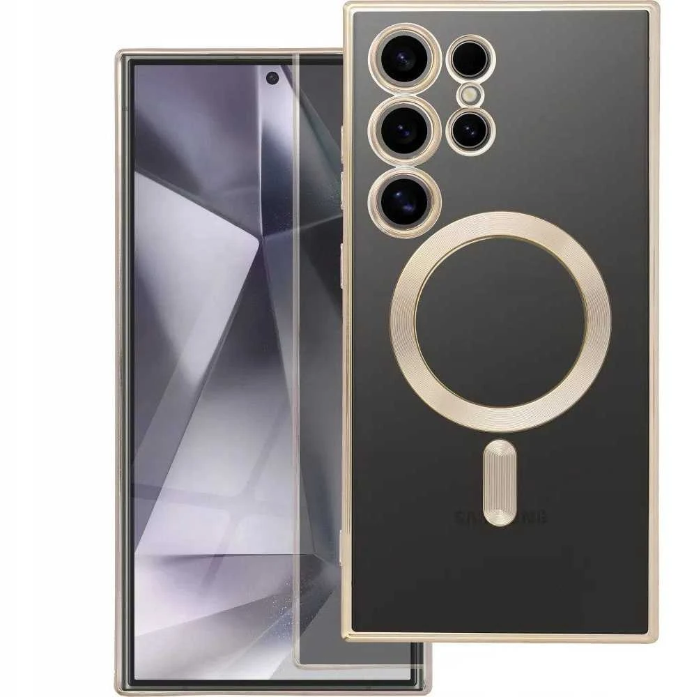 Oem 4Kom ELECTRO MAG COVER dėklas, suderinamas su MagSafe, skirtas SAMSUNG A54 auksui