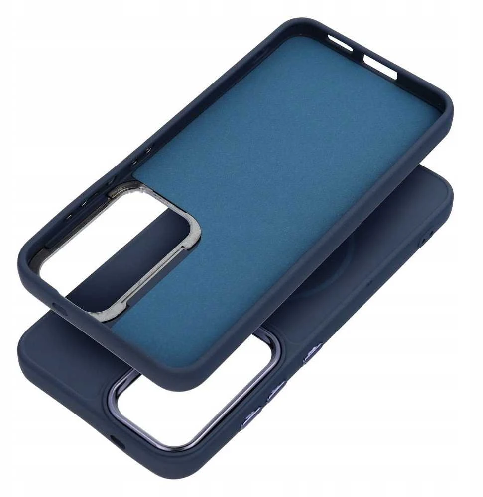 Oem FRAME MAG COVER dėklas suderinamas su MagSafe skirtas Samsung Galaxy A16 mėlynos spalvos