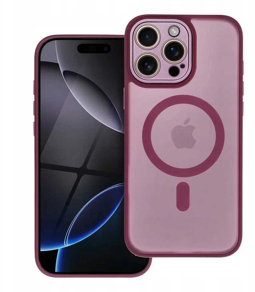 OEM dėklas, skirtas iPhone 12 MINI, Variete Mag Cover, suderinamas su MagSafe violetine