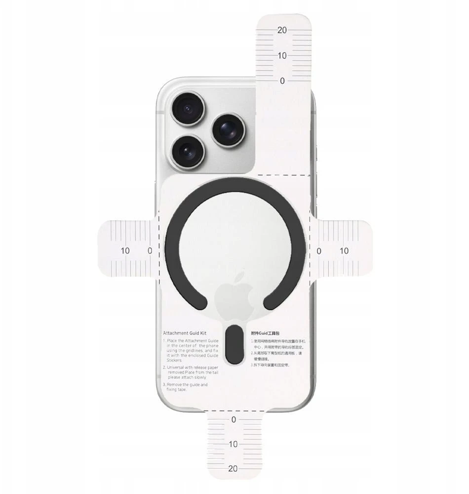 Tech-Protect MMP-200 Magnetic MagSafe žiedas juodos spalvos