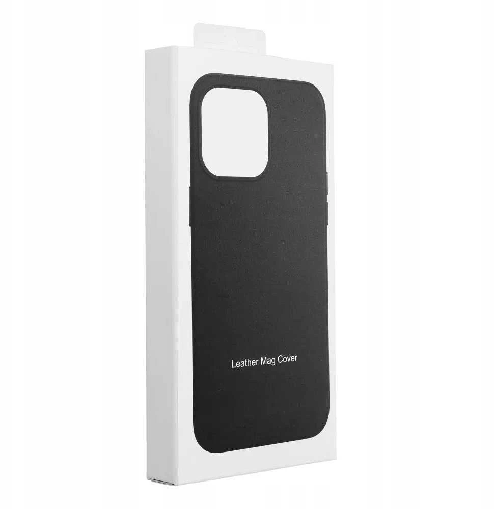 Oem LEATHER MAG COVER dėklas skirtas Samsung Galaxy S25 PLUS juodos spalvos