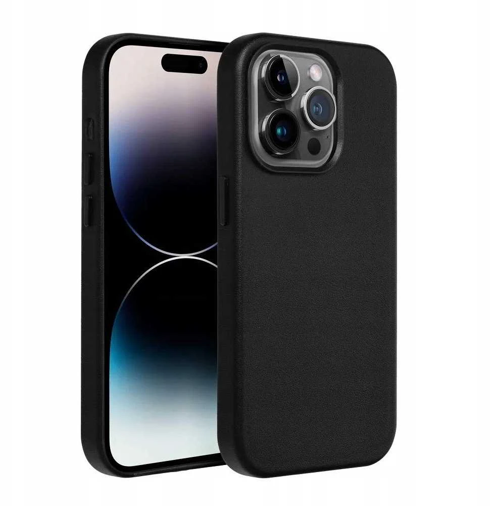 Oem LEATHER MAG COVER dėklas skirtas Samsung Galaxy S25 PLUS juodos spalvos