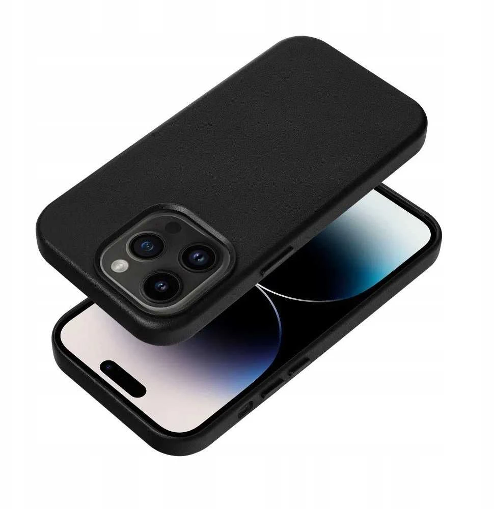 Oem LEATHER MAG COVER dėklas skirtas Samsung Galaxy S25 PLUS juodos spalvos