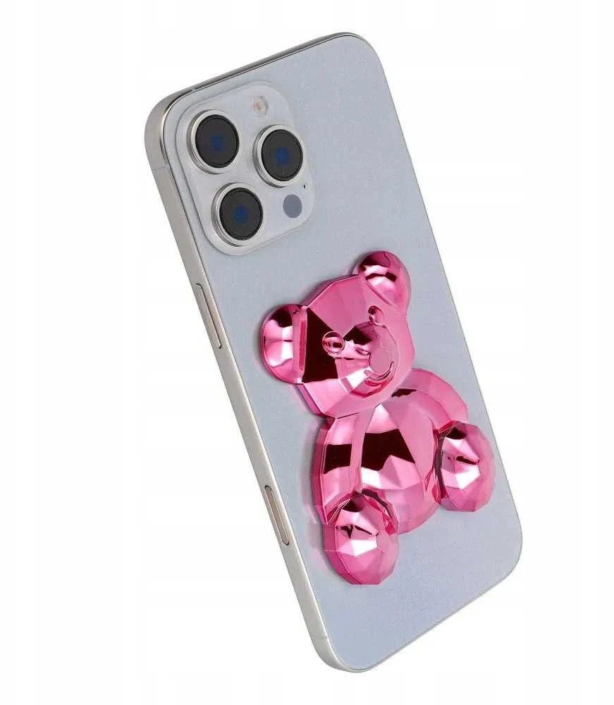 Oem Telefono stovas MEŠKIUKAS - priklijuojamas - rožinis