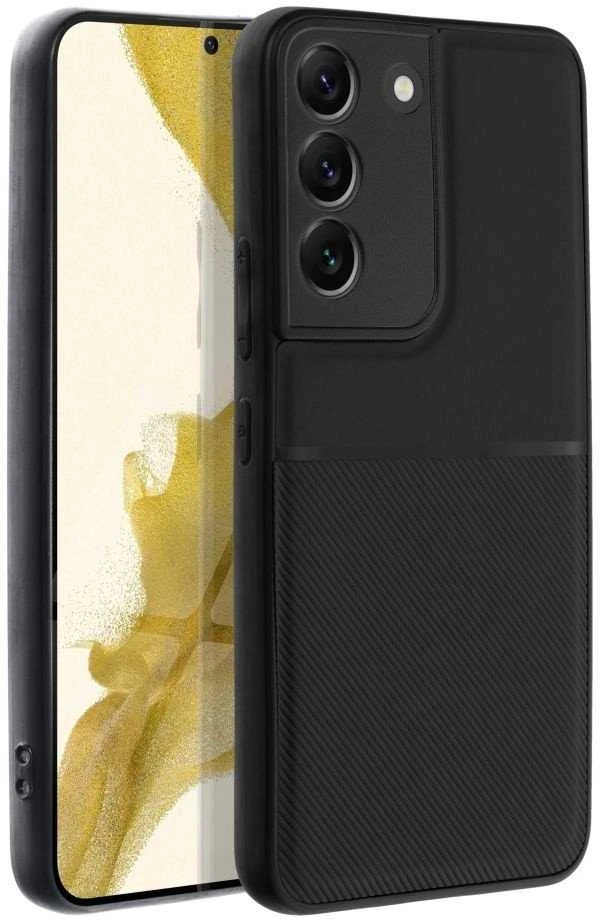 Oem NOBLE dėklas skirtas Samsung Galaxy S22 juodos spalvos