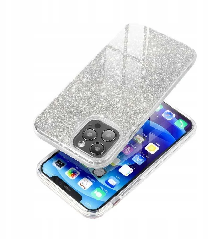 Oem SHINING Dėklas skirtas Samsung Galaxy S25 Edge sidabro spalvos