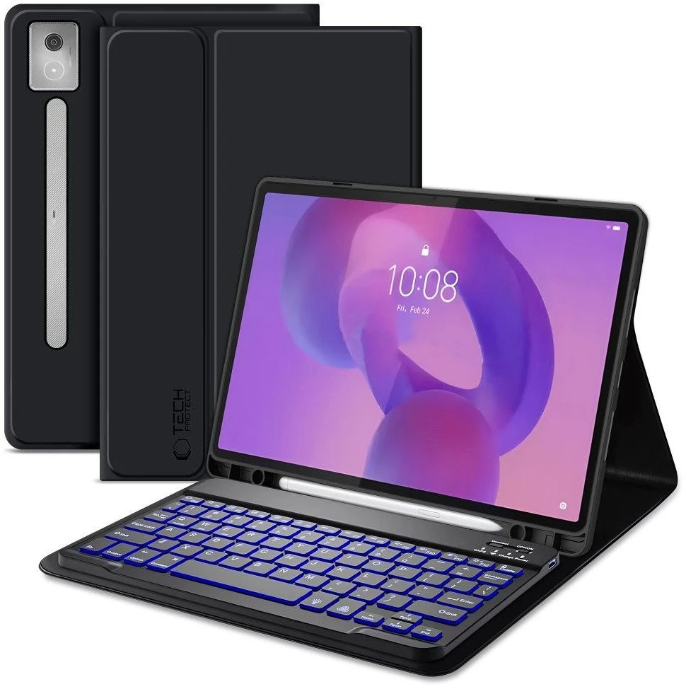 „Tech-Protect SC“ rašiklio dėklas, skirtas „Lenovo Idea Tab Pro / Pro Mt 12.7 TB-373“ - Juodas