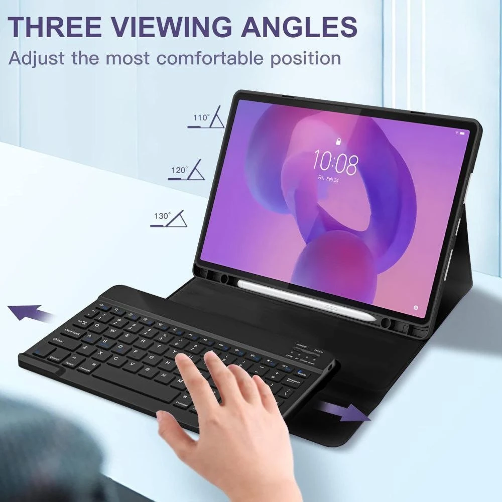 „Tech-Protect SC“ rašiklio dėklas, skirtas „Lenovo Idea Tab Pro / Pro Mt 12.7 TB-373“ - Juodas