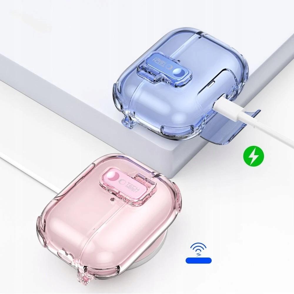Dėklas Tech-Protect Bounce Pro Apple AirPods Pro 3 MATCHA Žalias