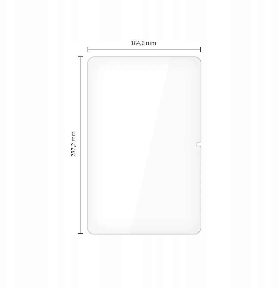 Apsauginis stiklas Tech-Protect GLASS FIT+ 2-pack LENOVO TAB P12 / IDEA TAB Pro / YOGA TAB Plus 12.7 TB-370 / TB-373 / TB-520 skaidrus
