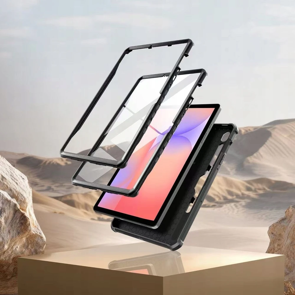 „Tech-Protect Kevlar PRO“ apsauginė plėvelė, skirta „Galaxy TAB S9 11.0 / S10 FE / S10 LITE 10.9 X710 / X716B / X520 / X526 / X400 / X406B“ (juodas)