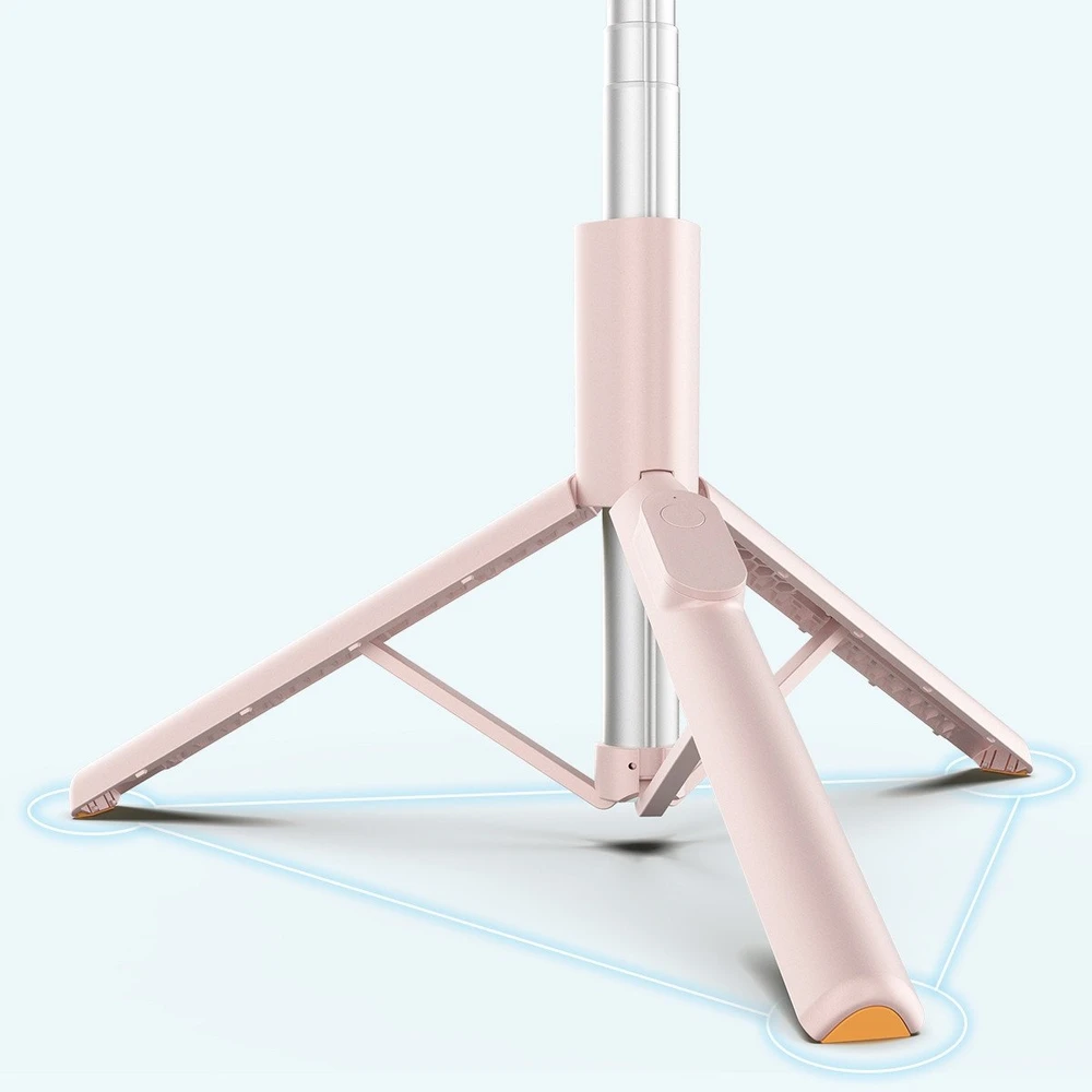 Selfie Stick Tech-Protect L09S with Tripod - Rožinė