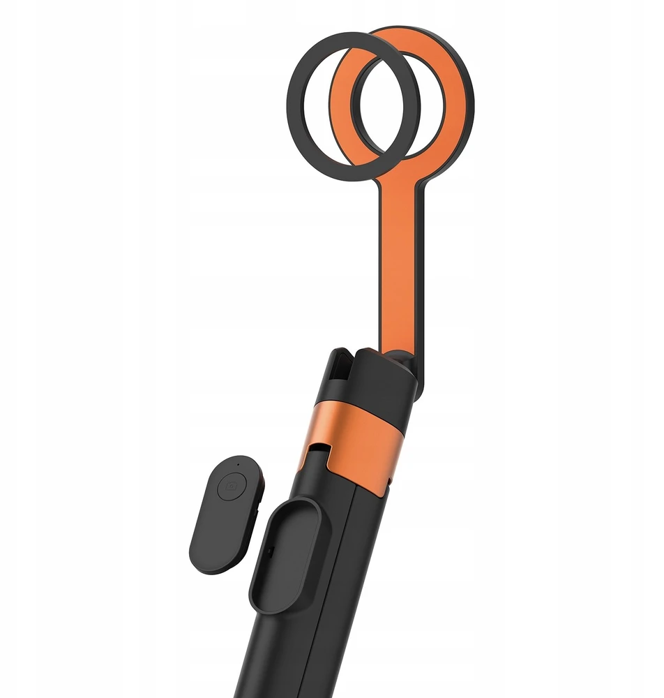 Tech-Protect L10S Bluetooth Selfie Stick Tripod - Juodas and Oranžinis