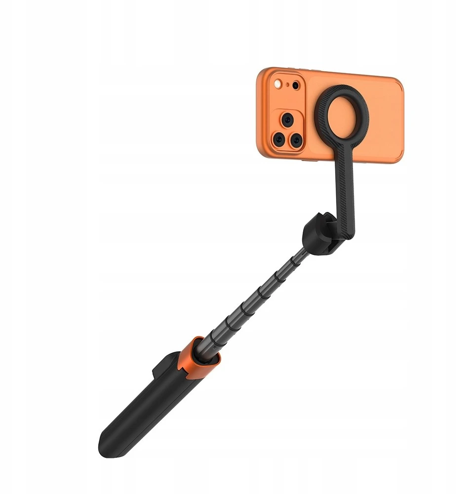Tech-Protect L10S Bluetooth Selfie Stick Tripod - Juodas and Oranžinis