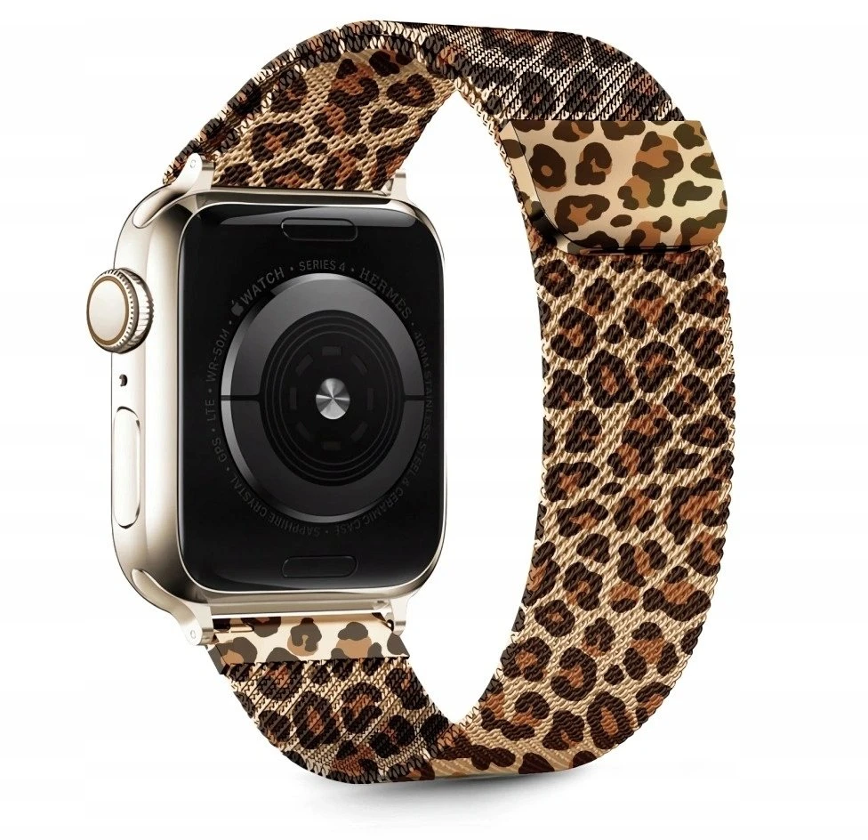 „Tech-Protect Lamano Apple Watch 8 / 9 / 10 / 11 / SE“ (40 / 41 / 42 mm) Panther