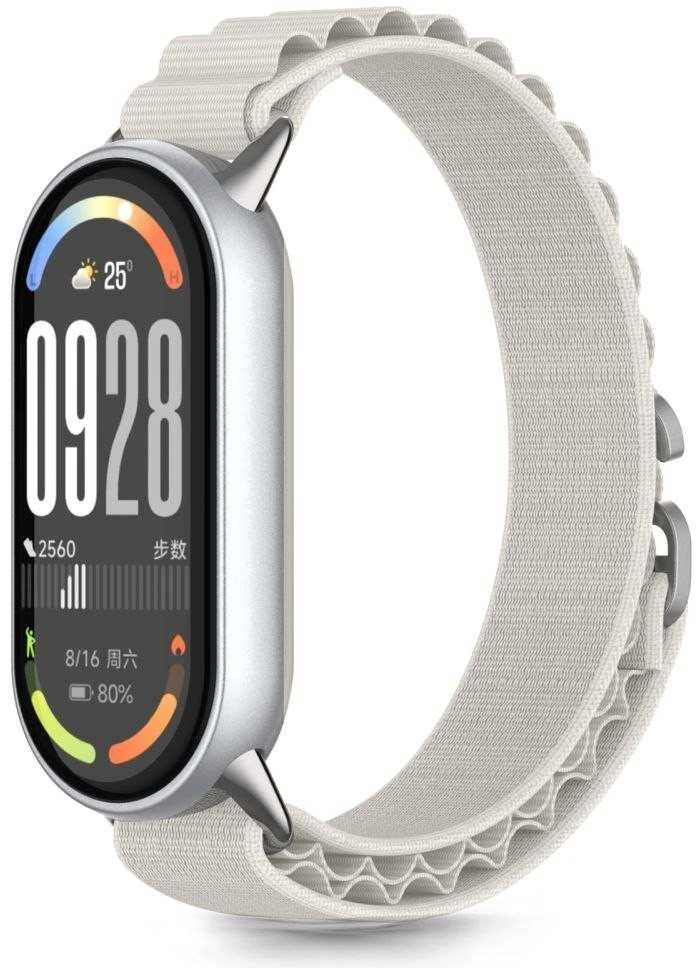 Tech-Protect Nylon Pro apyrankė skirta Xiaomi Smart Band 8 / 9 / 10 / NFC – gelsva