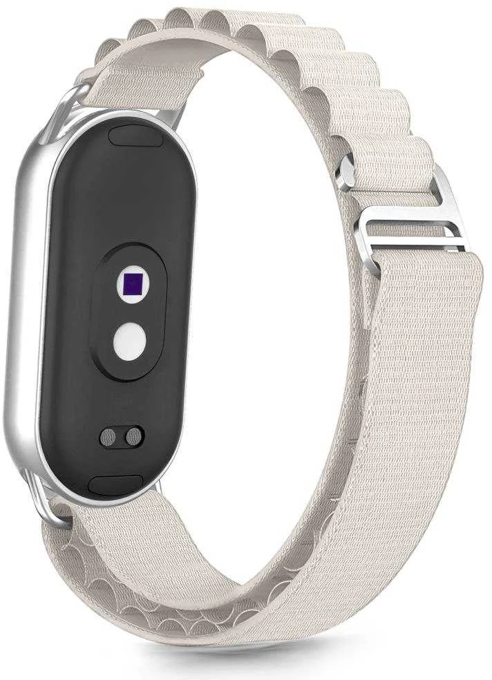 Tech-Protect Nylon Pro apyrankė skirta Xiaomi Smart Band 8 / 9 / 10 / NFC – gelsva