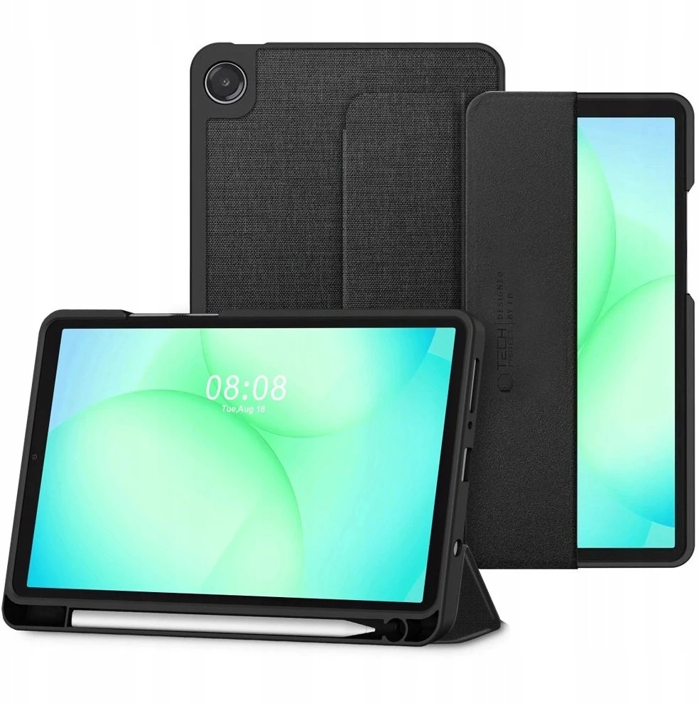 Tech-Protect SC PEN Canvas do Galaxy TAB A9+ / A11+ PLUS 11.0 X210 / X215 / X216 / X230 / X235 / X236 juoda