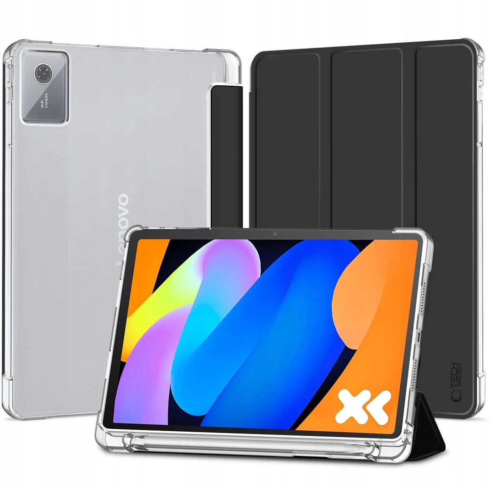 „Tech-Protect SC Pen Hybrid“ dėklas, skirtas „Lenovo Idea Tab 11.0 TB-336“ - Juodas