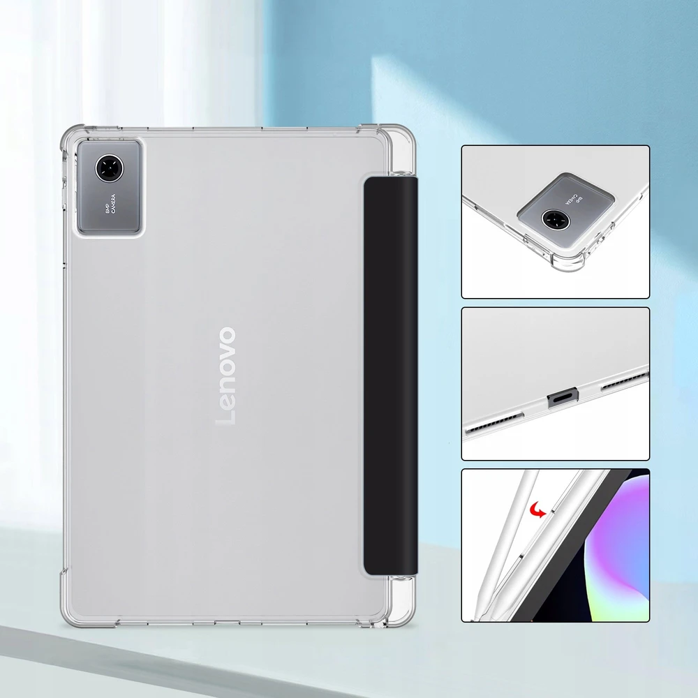 „Tech-Protect SC Pen Hybrid“ dėklas, skirtas „Lenovo Idea Tab 11.0 TB-336“ - Juodas