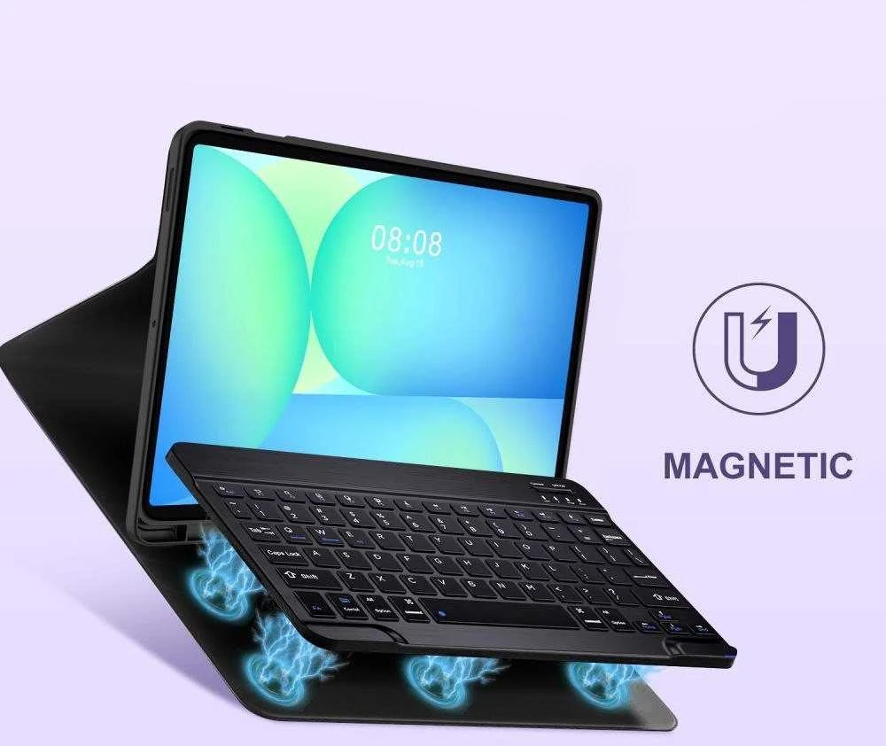 TECH-PROTECT SC PEN + Klaviatūra GALAXY TAB S10 FE+ PLUS 13.1 X620 / X626B Juodas