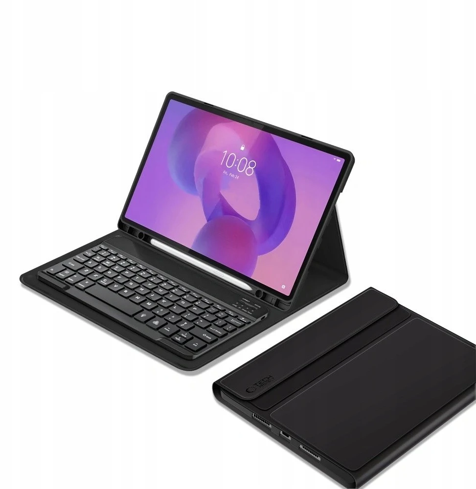 „Tech-Protect SC Pen + KB“, skirtas „Lenovo Idea TAB Plus 12.1 TB-361“ planšetiniam kompiuteriui, juodas