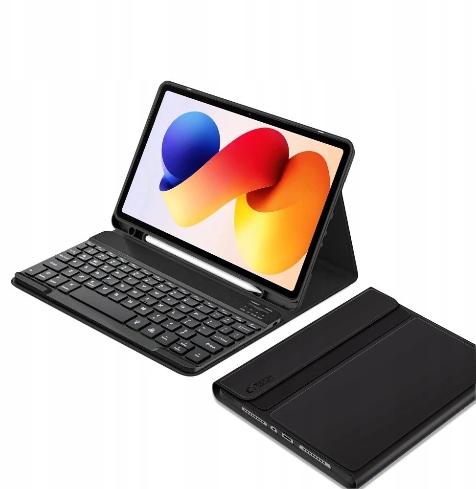 Tech-Protect SC Pen dėklas skirtas Xiaomi Poco Pad M1 / Redmi Pad 2 Pro 12.1 – juodos spalvos