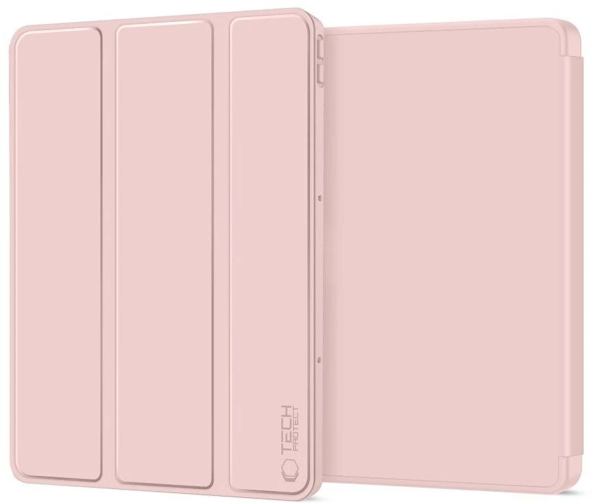 Tech Protect TechProtect SmartCase Pen dėklas skirtas Lenovo Idea Tab Plus 12.1 TB-361 – rožinės spalvos