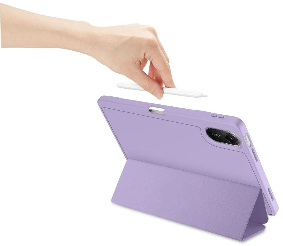 Tech-Protect SmartCase Pen dėklas skirtas Xiaomi Redmi Pad 2 11.0 – violetinės spalvos