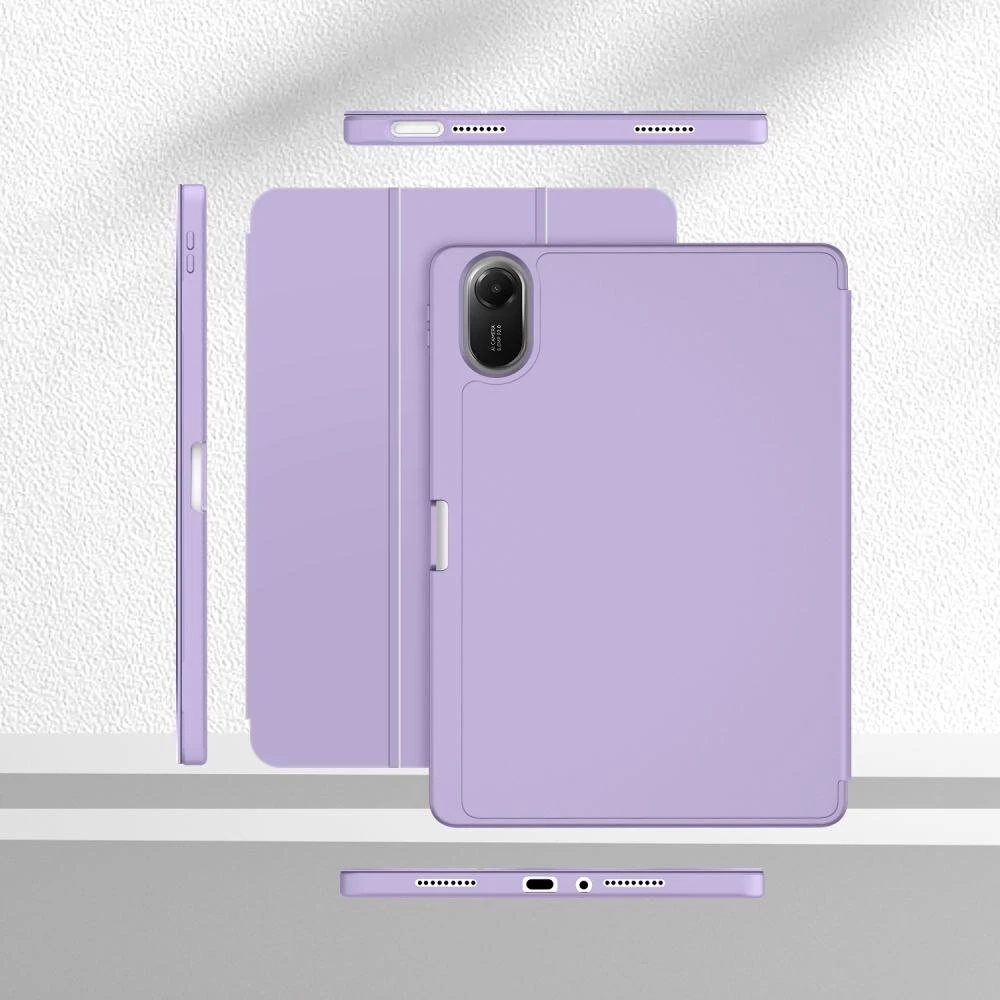 Tech-Protect SmartCase Pen dėklas skirtas Xiaomi Redmi Pad 2 11.0 – violetinės spalvos