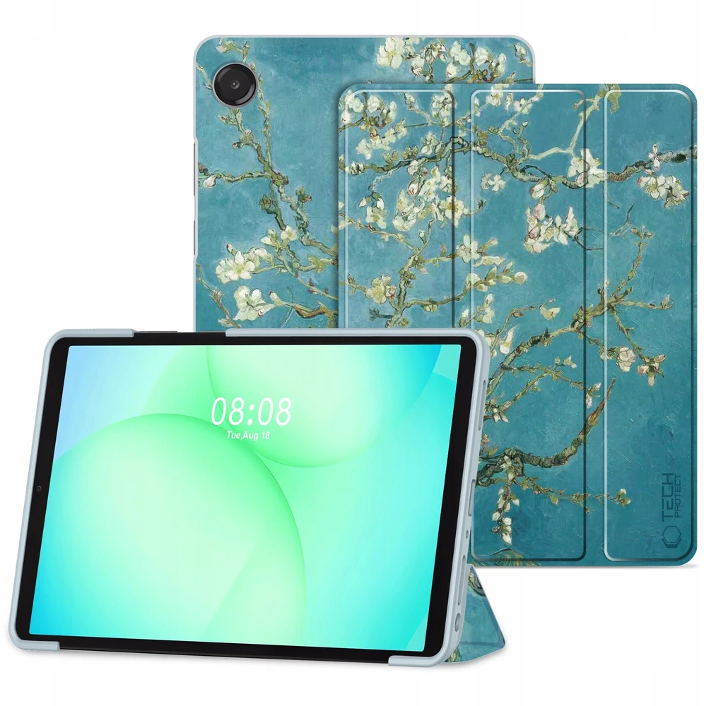 „Tech-Protect SC“ apsauginis dėklas „Galaxy TAB A9+ / A11+ PLUS 11.0 X210 / X215 / X216 / X230 / X235 / X236 Sakura“